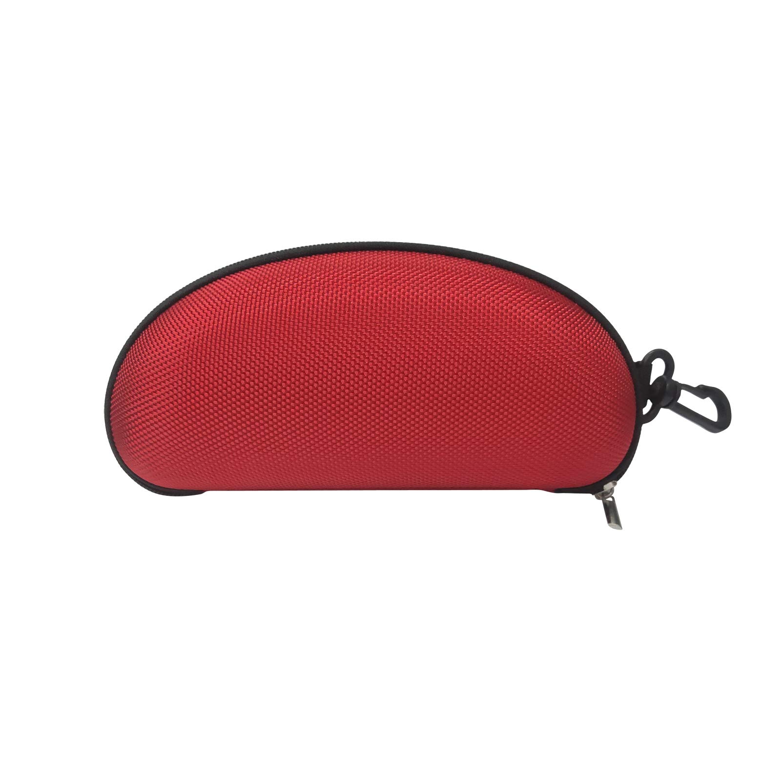 3 Pack Sunglasses Case, Eyeglasses Case for Men and Women, Portable Zipper Protect Case with Clip, Fit for Safety Glasses Safety Goggles 3D Glasses and Reading Glasses