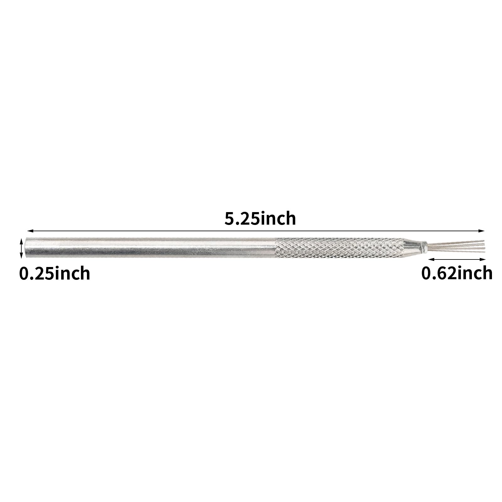 2Pack Clay Needle Tools, Wire Feather Texture Tool for Ceramic Polymer Pottery Clay Sculpting, Texturing, Modeling